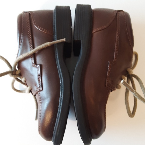 Cherokee brown boys tie oxfords - Picture 4 of 6